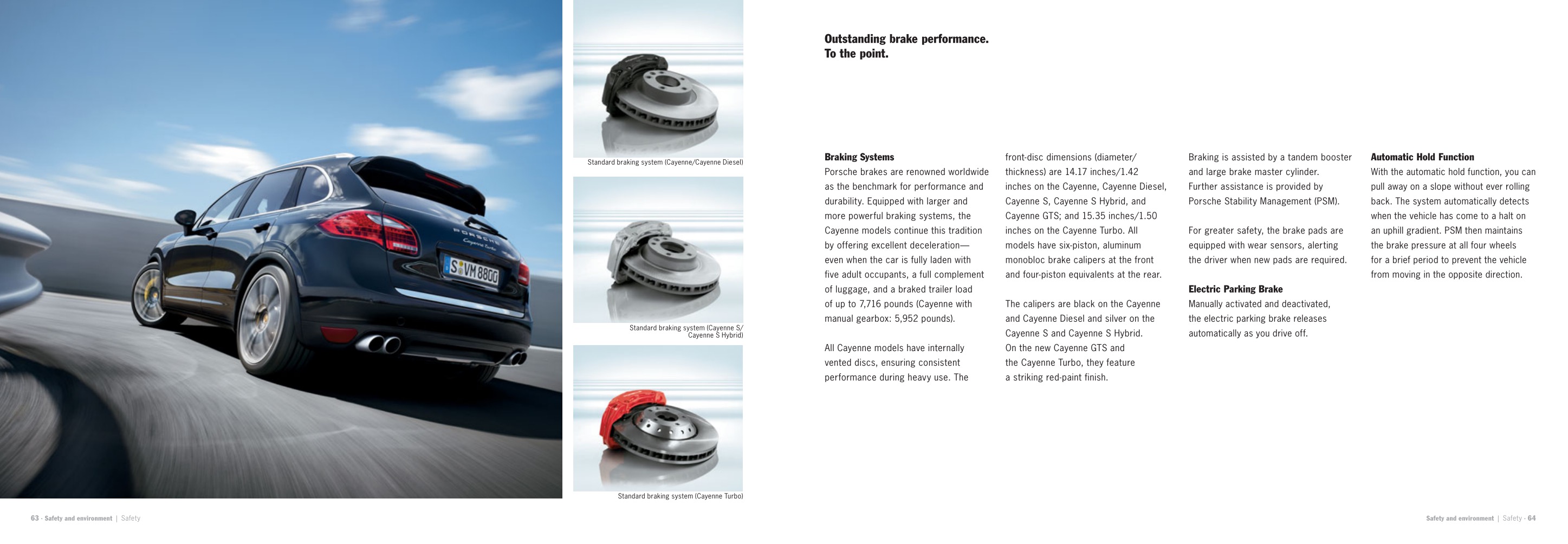 2013 Porsche Cayenne Brochure Page 38